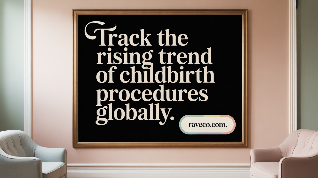 Track the Rising Trend of Cesarean Sections Globally