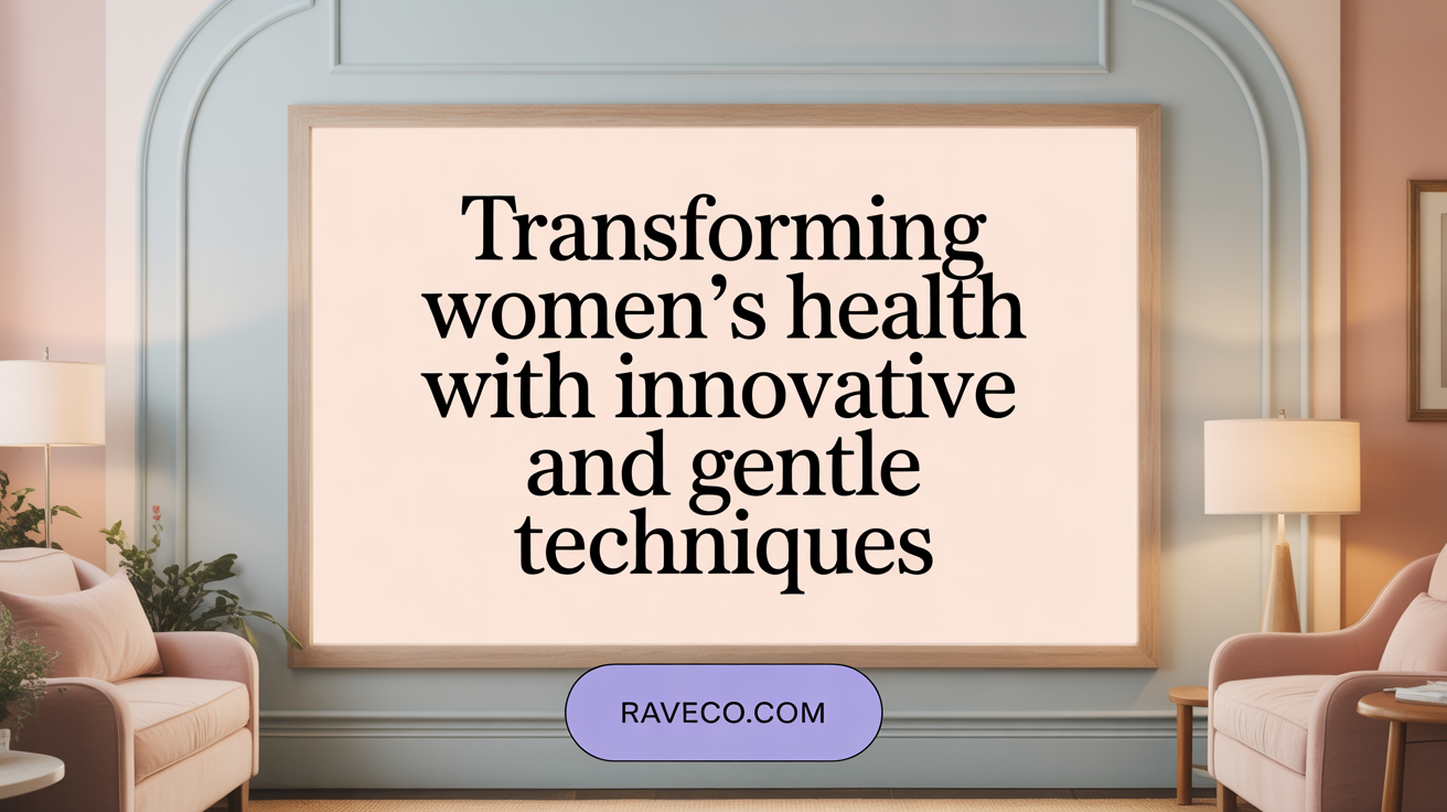 Transforming Women's Health with Minimally Invasive Techniques