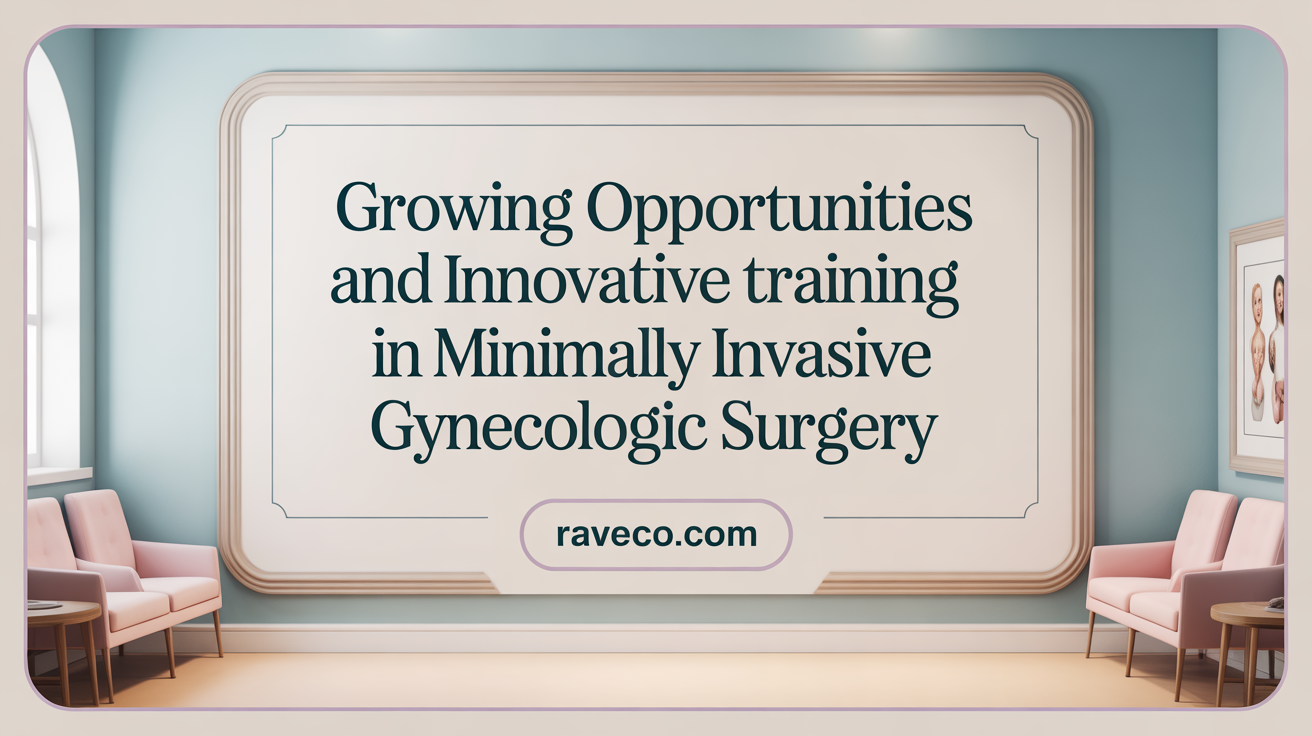 Growing Opportunities and Cutting-Edge Training in Gynecologic Laparoscopy