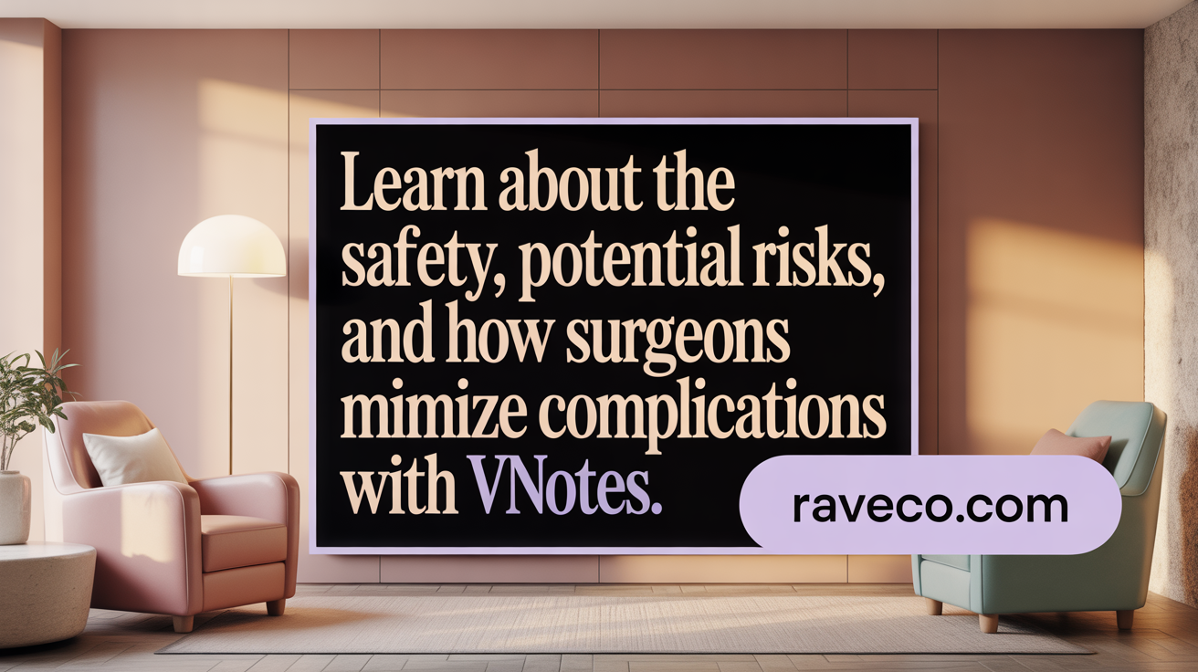 Learn about the safety, potential risks, and how surgeons minimize complications with vNOTES.