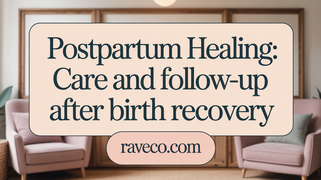 Postpartum Healing: Care and Follow-Up After Birth Trauma Repair