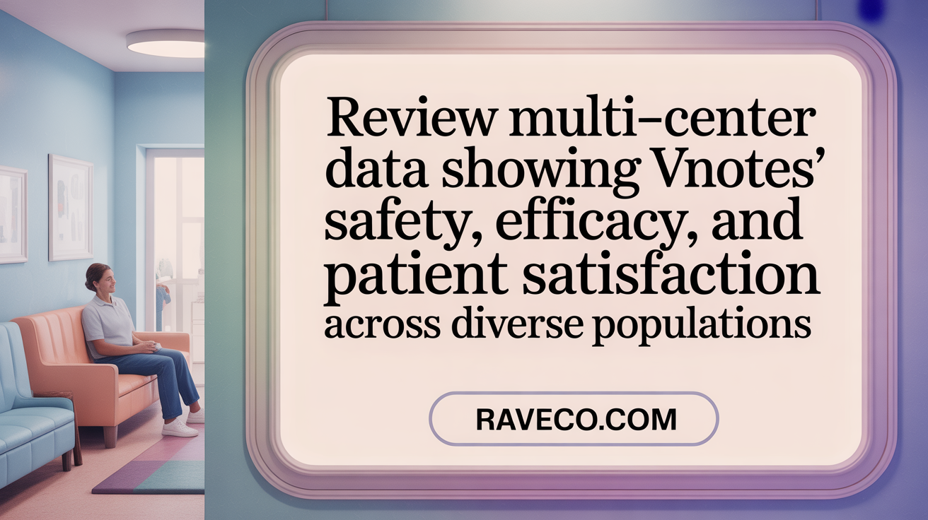 Review Multi-Center Data Showing vNOTES' Safety, Efficacy, and Patient Satisfaction Across Diverse Populations