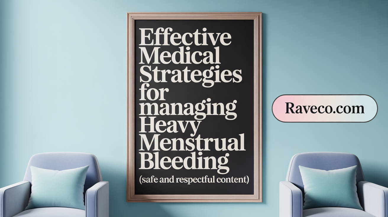 Effective Medical Strategies for Managing Heavy Menstrual Bleeding