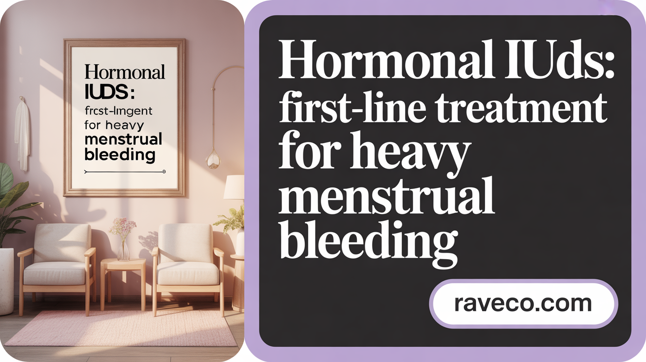 Hormonal IUDs: First-Line Treatment for Heavy Menstrual Bleeding