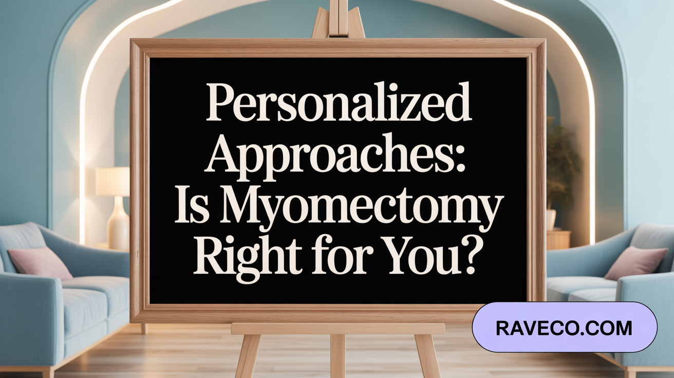 Personalized Approaches: Is Myomectomy Right for You?