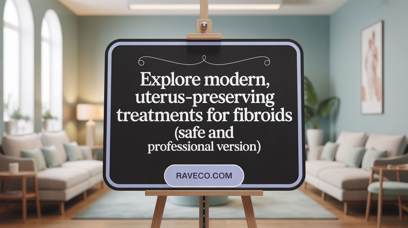 Explore Modern, Uterus-Preserving Treatments for Fibroids