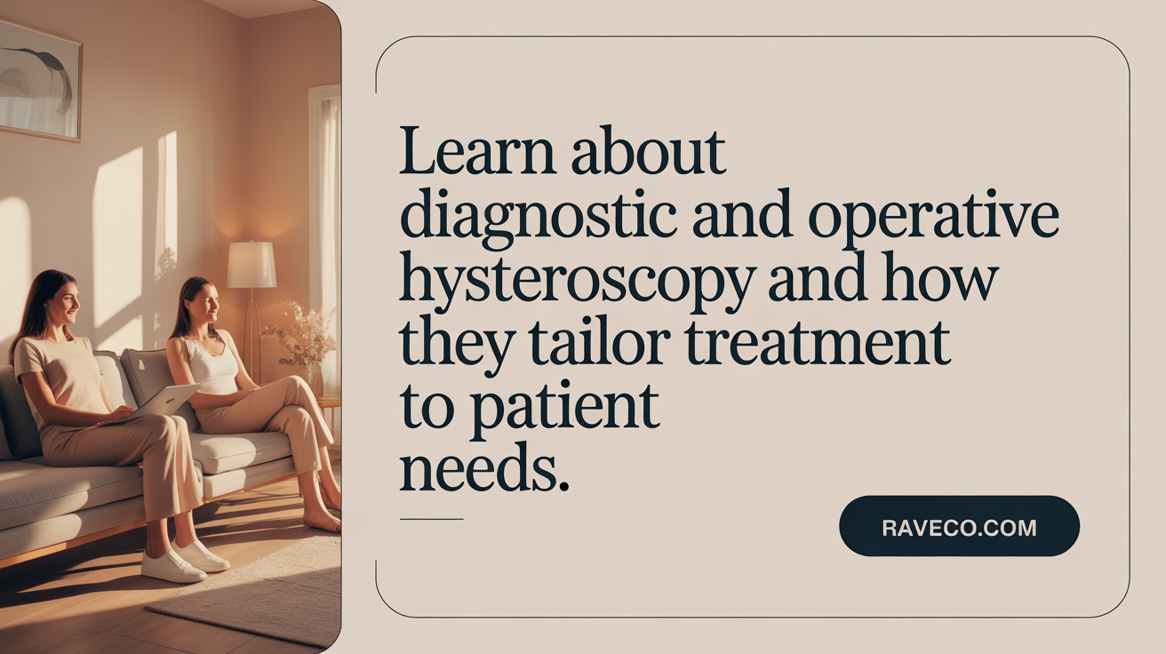 Learn about diagnostic and operative hysteroscopy and how they tailor treatment to patient needs.