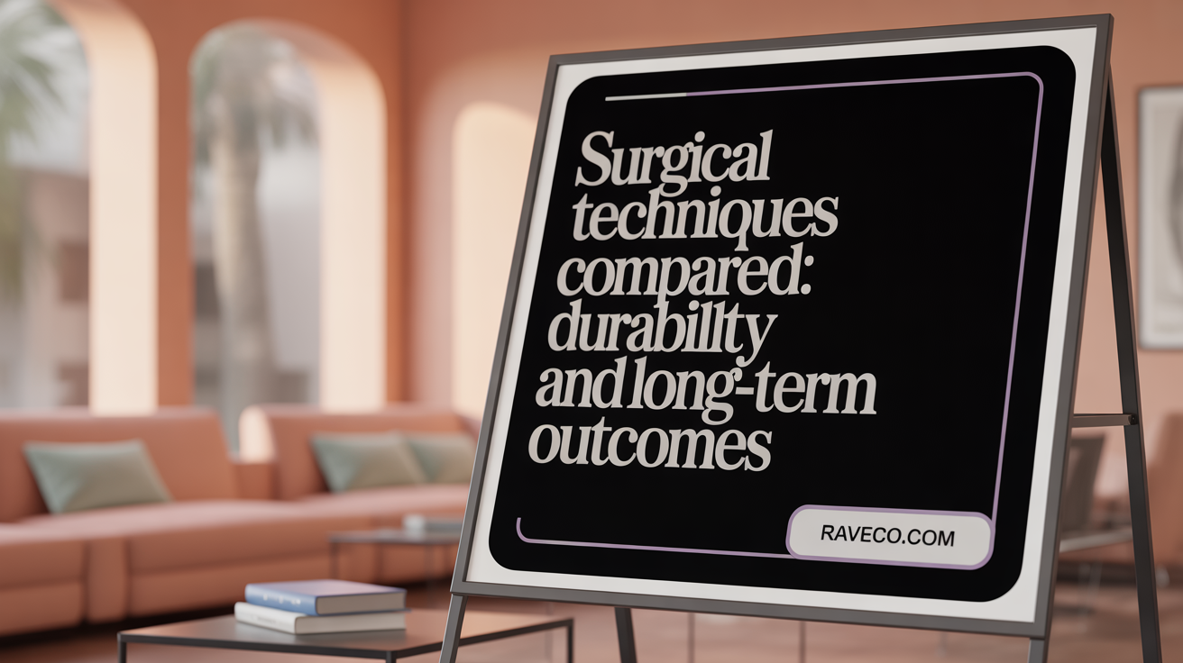 Surgical Techniques Compared: Durability and Long-Term Outcomes