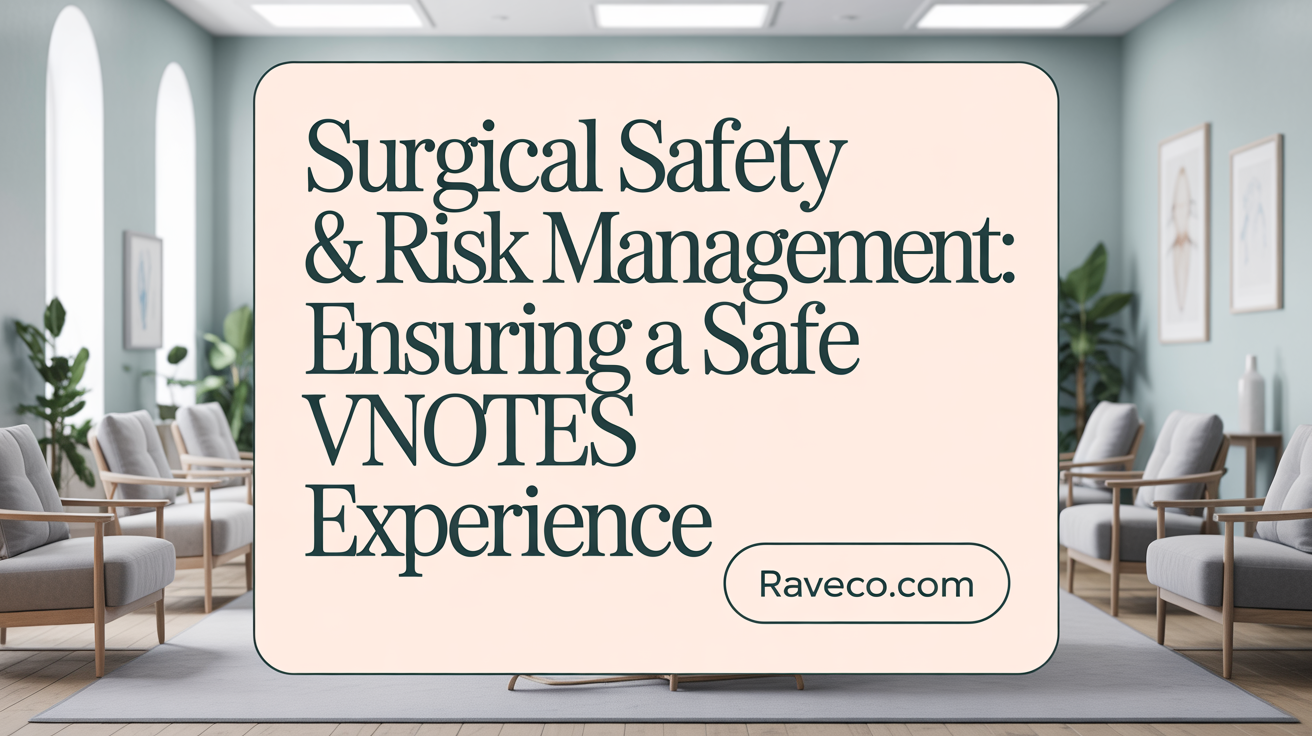 Surgical Safety &amp; Risk Management: Ensuring a Safe vNOTES Experience