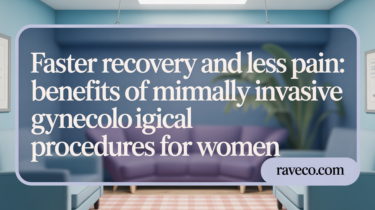 Faster Recovery and Less Pain: Benefits of Laparoscopy for Women