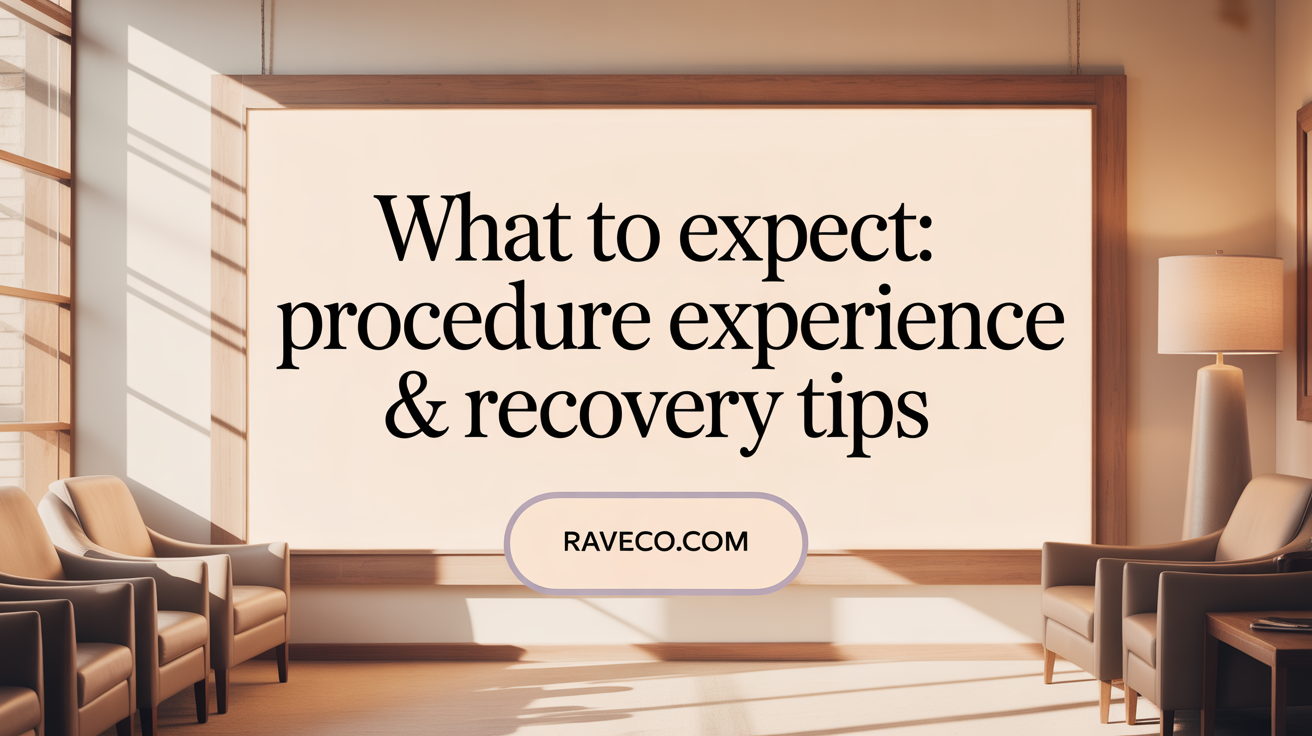 What to Expect: Procedure Experience &amp; Recovery Tips
