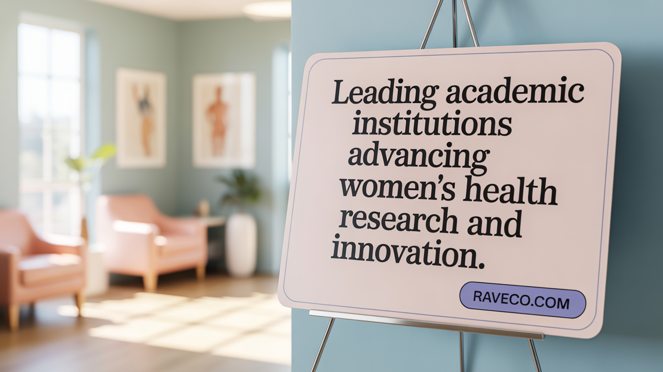 Leading Academic Institutions Driving Innovation in Women's Health