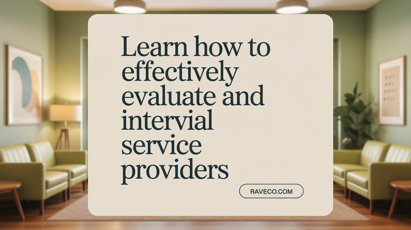 Learn How to Effectively Evaluate and Interview Potential Providers