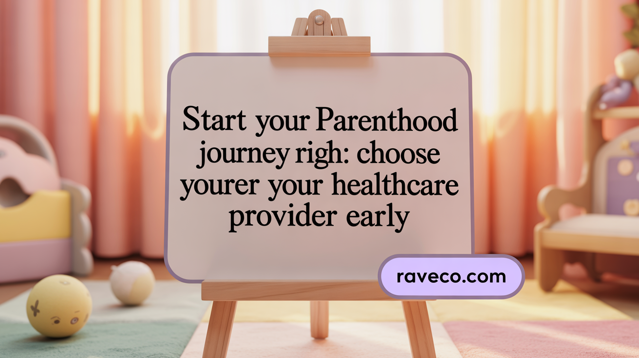 Start Your Pregnancy Journey Right: Choose Your Healthcare Provider Early