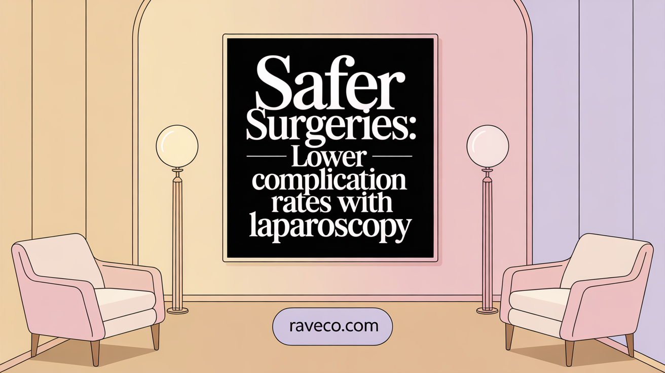 Safer Surgeries: Lower Complication Rates with Laparoscopy