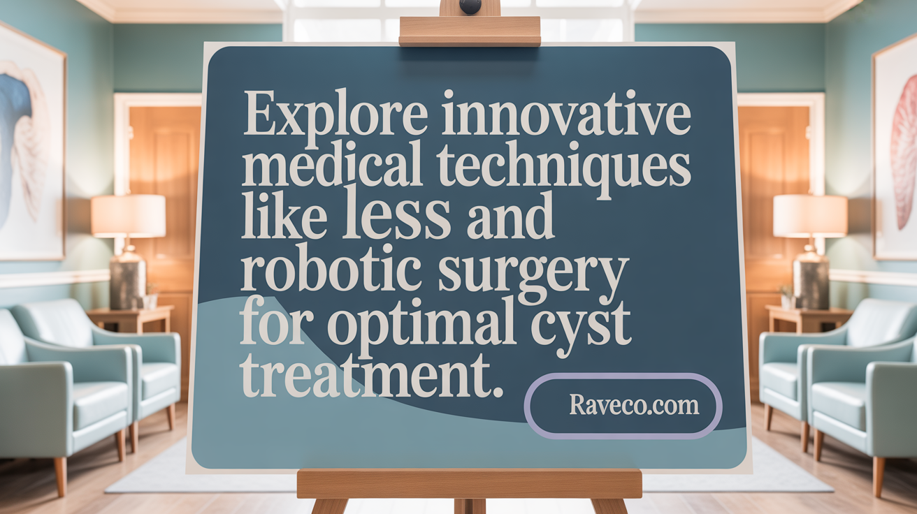 Explore cutting-edge techniques like LESS and robotic surgery for optimal cyst treatment.