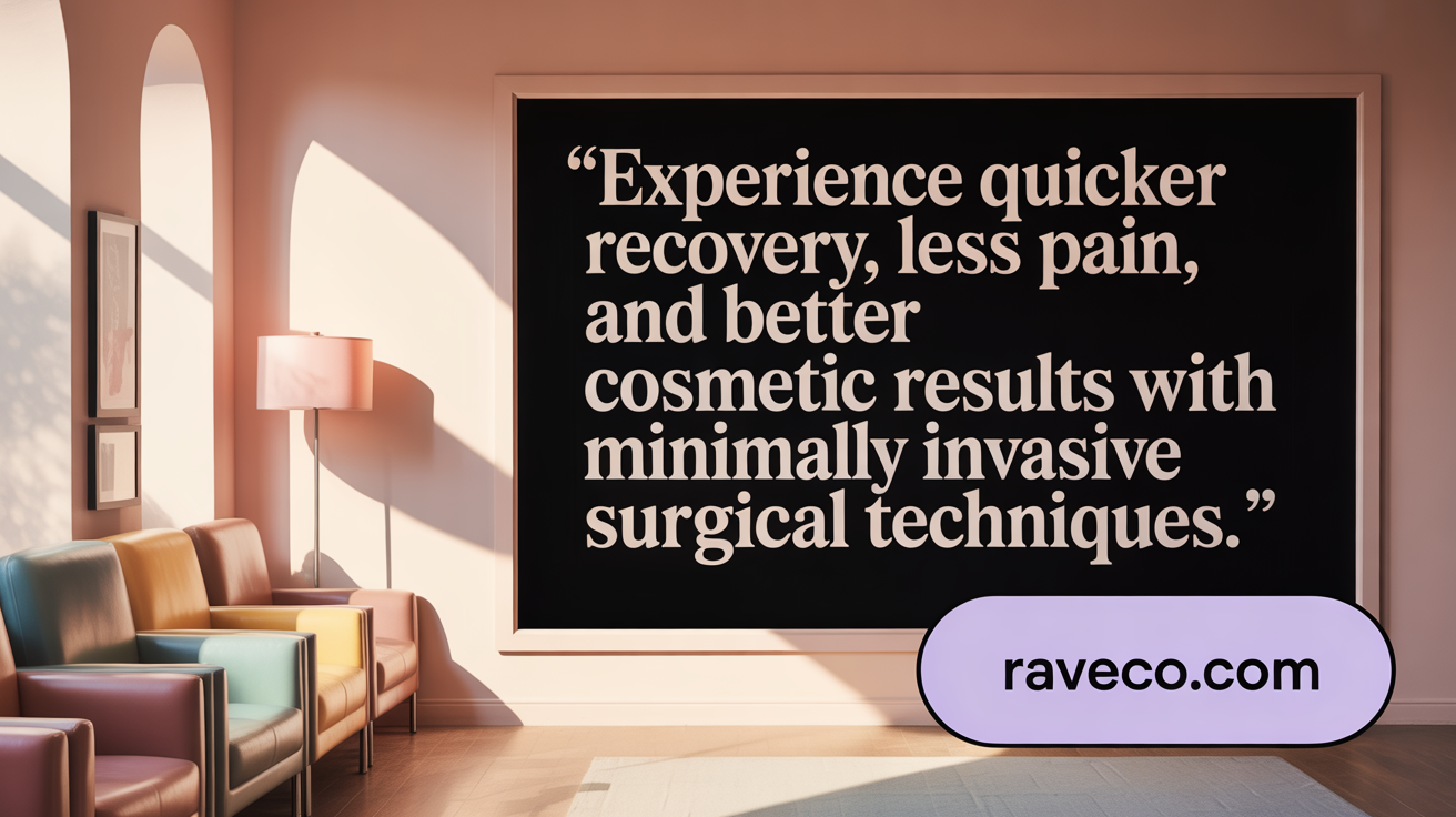 Experience quicker recovery, less pain, and better cosmetic results with laparoscopic cystectomy.