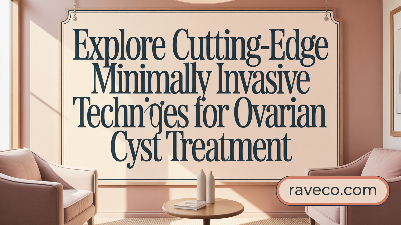 Explore Cutting-Edge Minimally Invasive Techniques for Ovarian Cyst Treatment