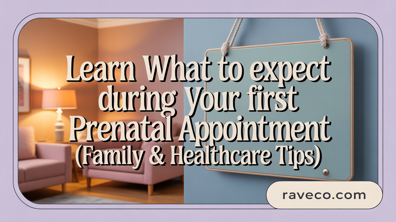 Learn What to Expect During Your First Prenatal Appointment