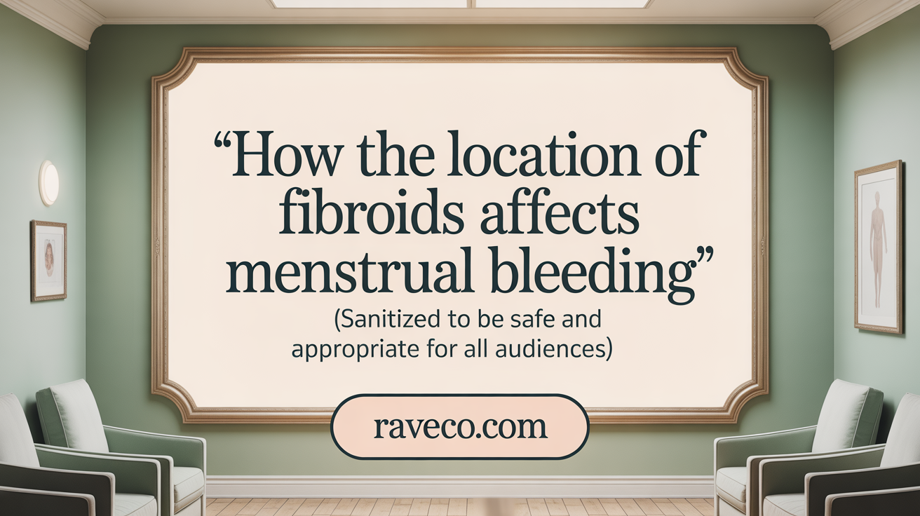 How the Location of Fibroids Affects Menstrual Bleeding