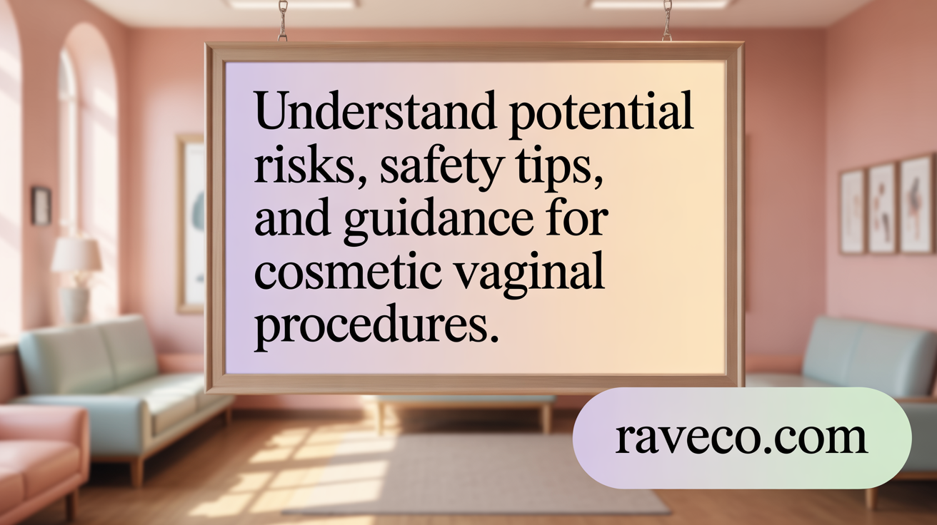 Understand potential risks, safety tips, and guidance for vaginal rejuvenation procedures.