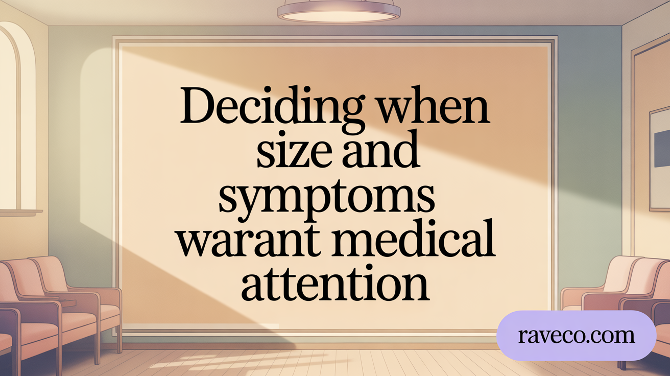 Deciding When Size and Symptoms Warrant Treatment