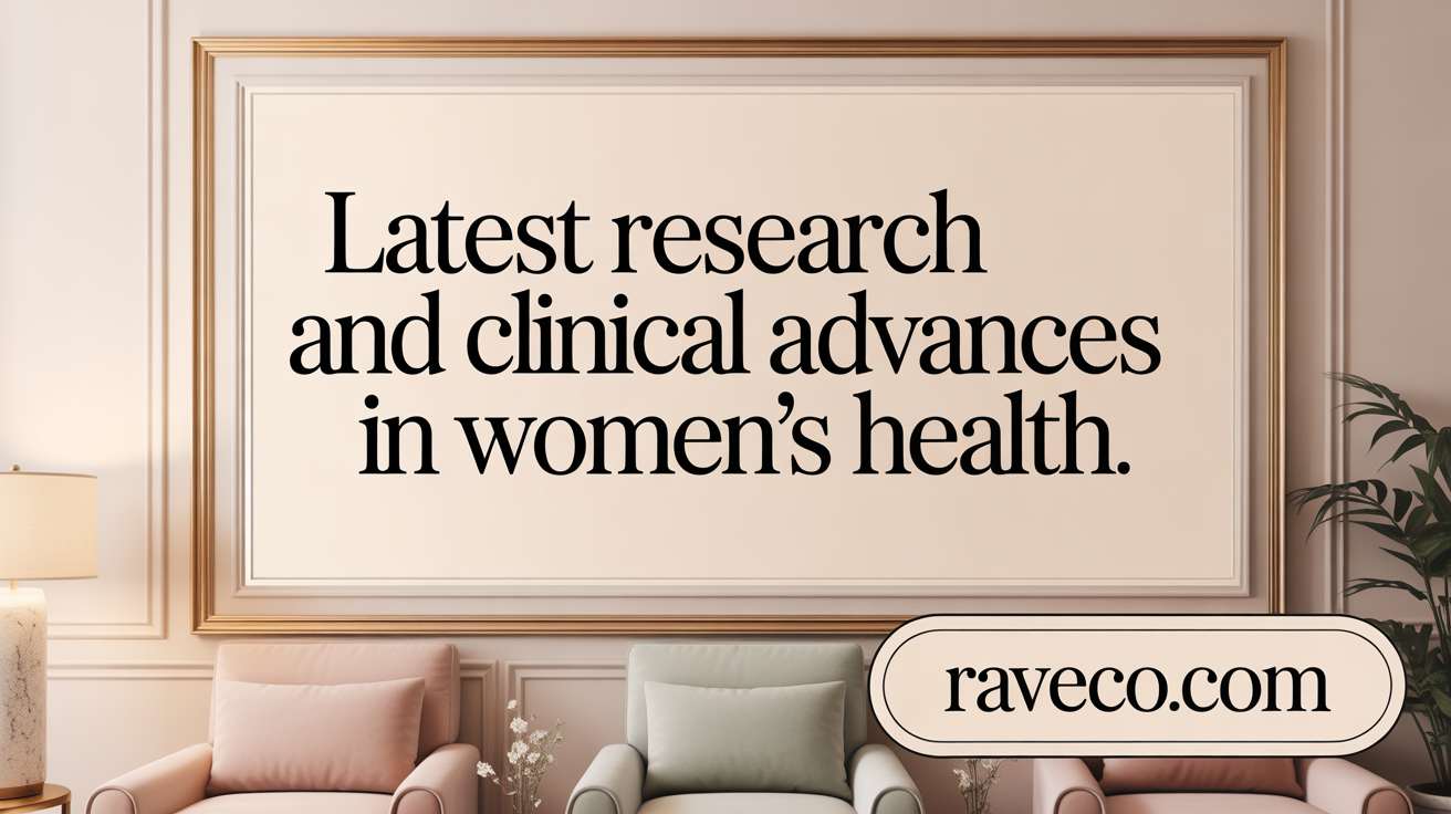Latest Research and Clinical Advances in Heavy Menstrual Bleeding