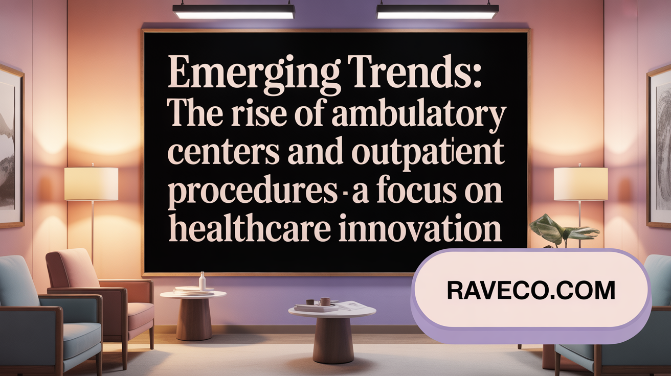 Emerging Trends: The Rise of Ambulatory Centers and Outpatient Procedures