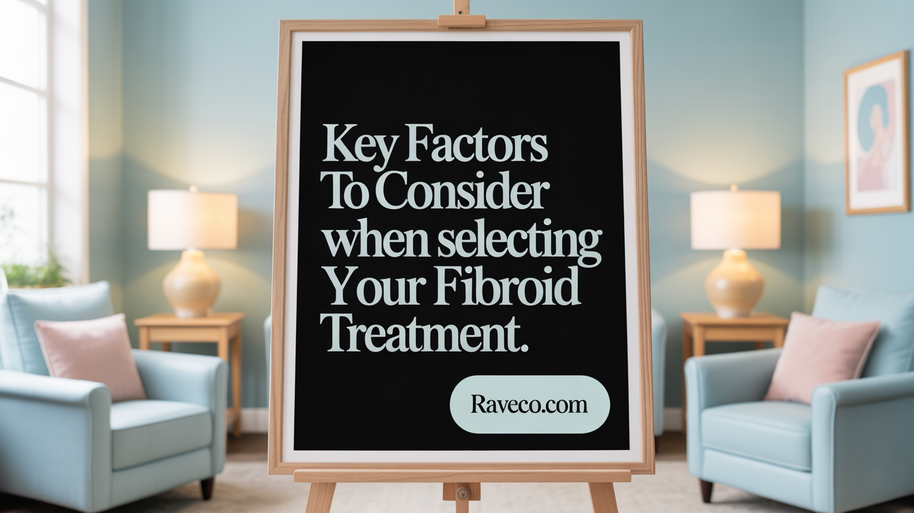 Key factors to consider when selecting your fibroid treatment