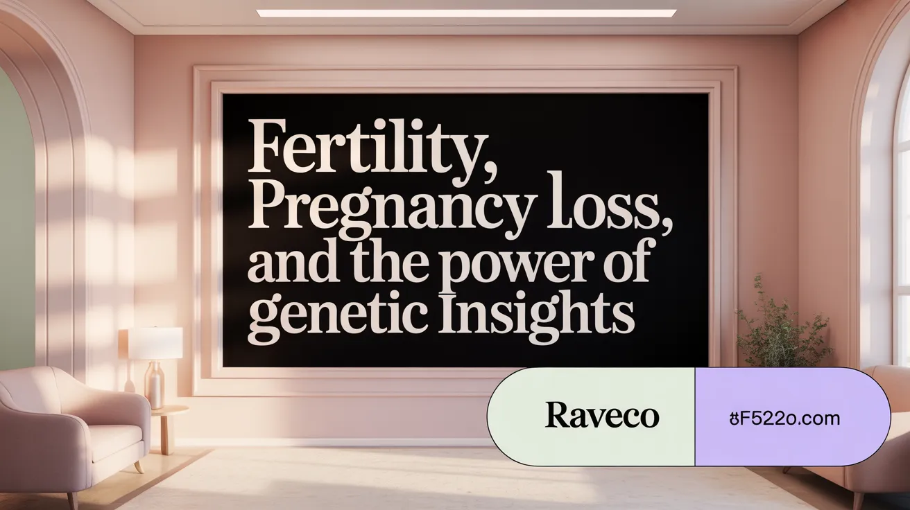 Fertility, Pregnancy Loss, and the Power of Genetic Insights