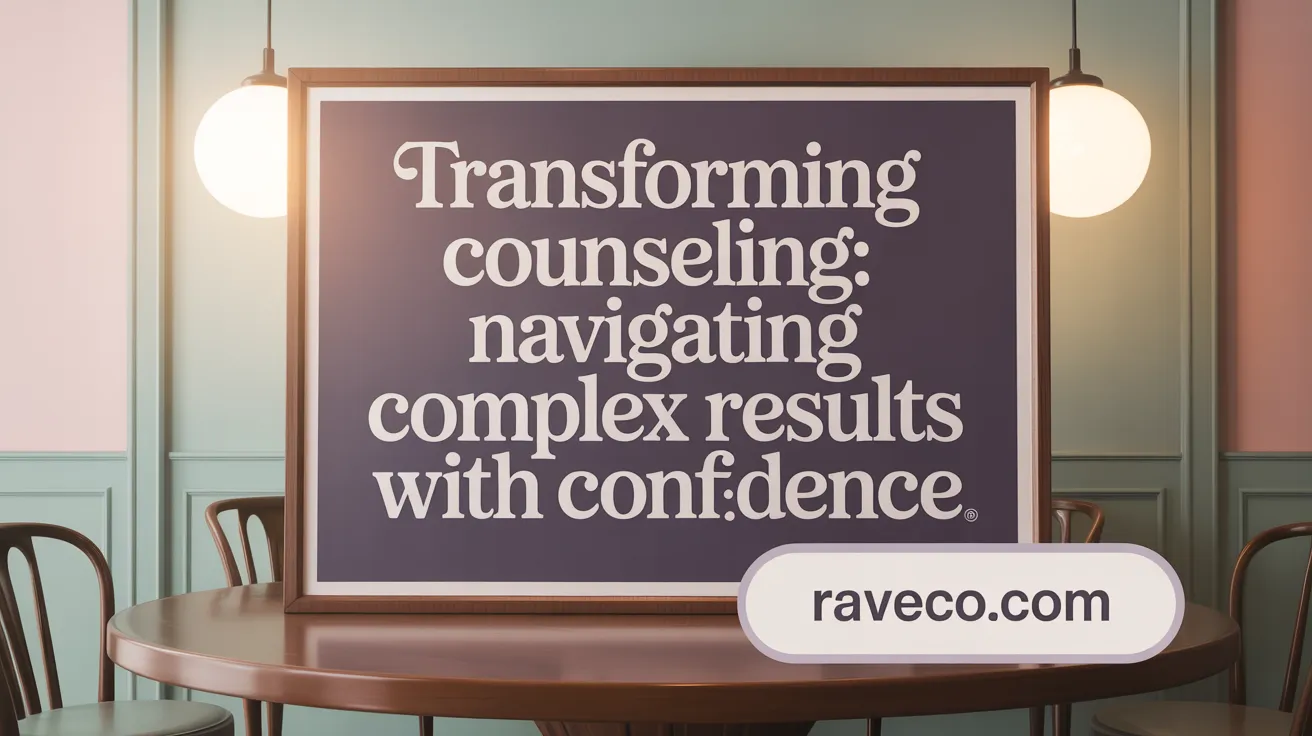 Transforming Counseling: Navigating Complex Results with Confidence