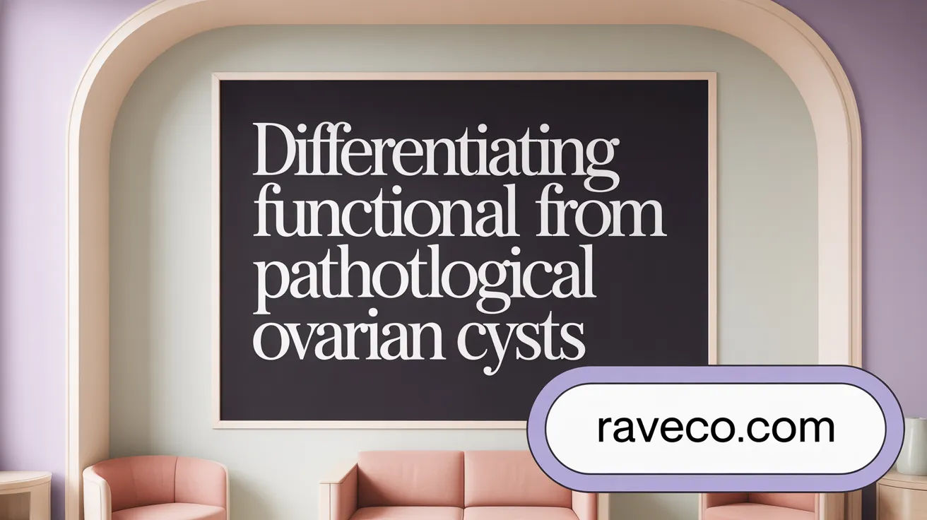 Differentiating Functional from Pathological Ovarian Cysts