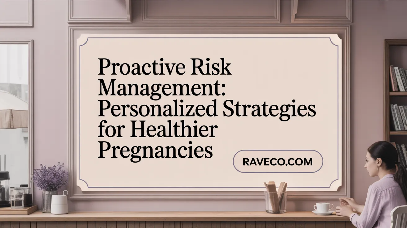 Proactive Risk Management: Personalized Strategies for Healthier Pregnancies