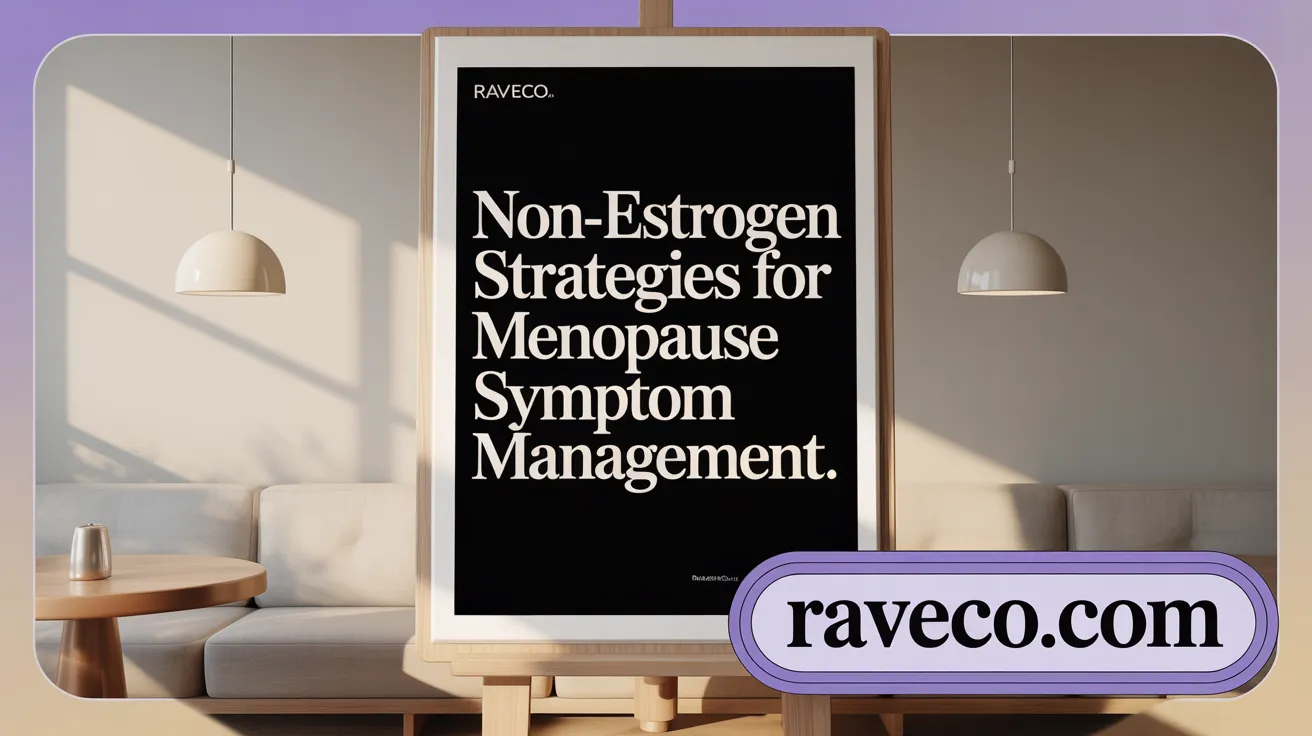 Non-Estrogen Strategies for Menopause Symptom Management