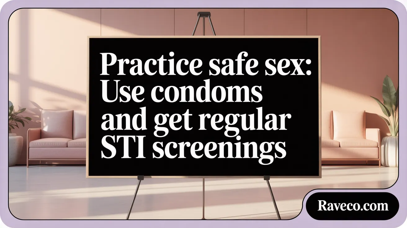 Practice Safe Sex: Use Condoms and Get Regular STI Screenings