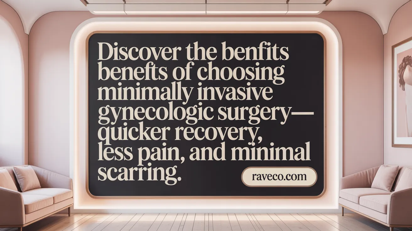 Discover the benefits of choosing minimally invasive gynecologic surgery—quicker recovery, less pain, and minimal scarring.