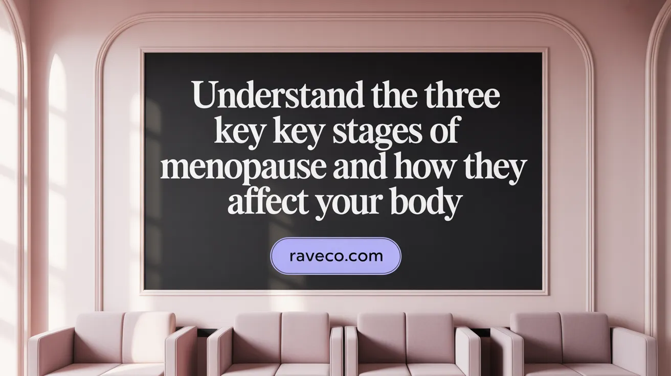 Understand the Three Key Stages of Menopause and How They Affect Your Body