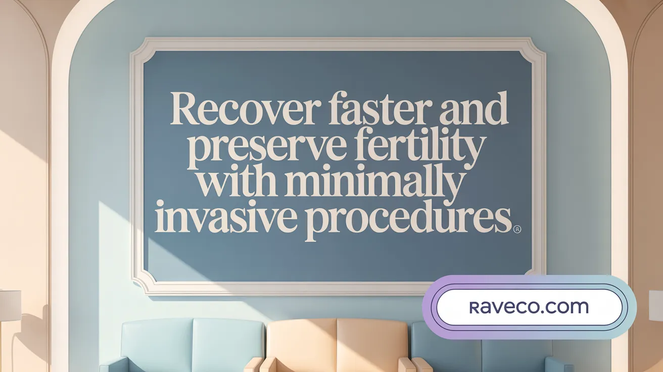 Recover Faster and Preserve Fertility with Minimally Invasive Procedures