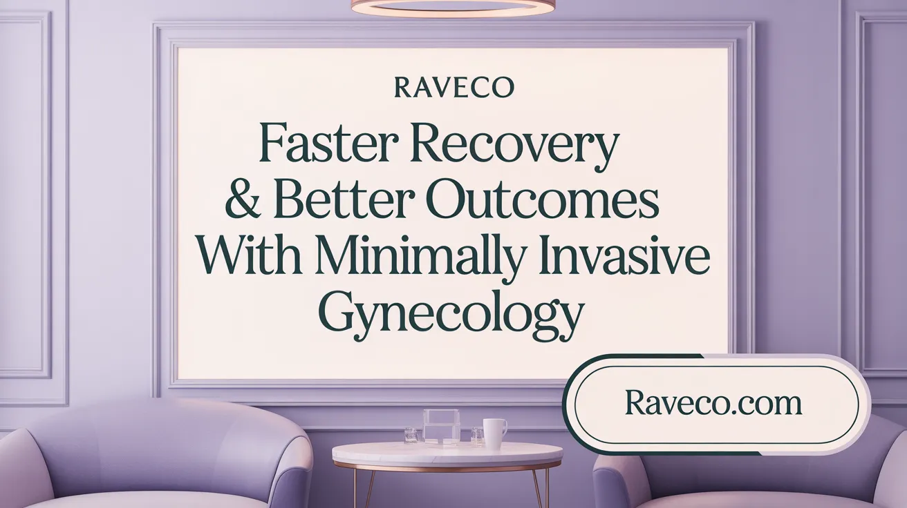 Faster Recovery & Better Outcomes with Minimally Invasive Gynecology