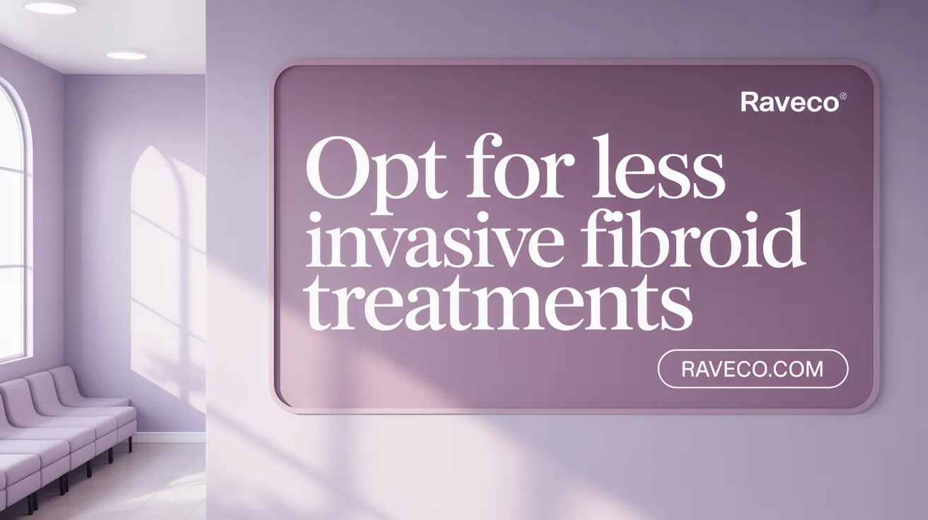 Opt for Less Invasive Fibroid Treatments