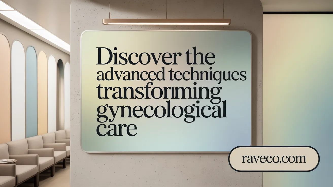 Discover the Advanced Techniques Transforming Gynecological Care