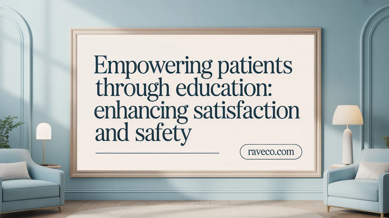 Empowering Patients Through Education: Enhancing Satisfaction and Safety