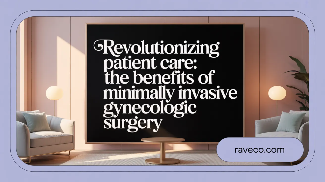 Revolutionizing Patient Care: The Benefits of Minimally Invasive Gynecologic Surgery