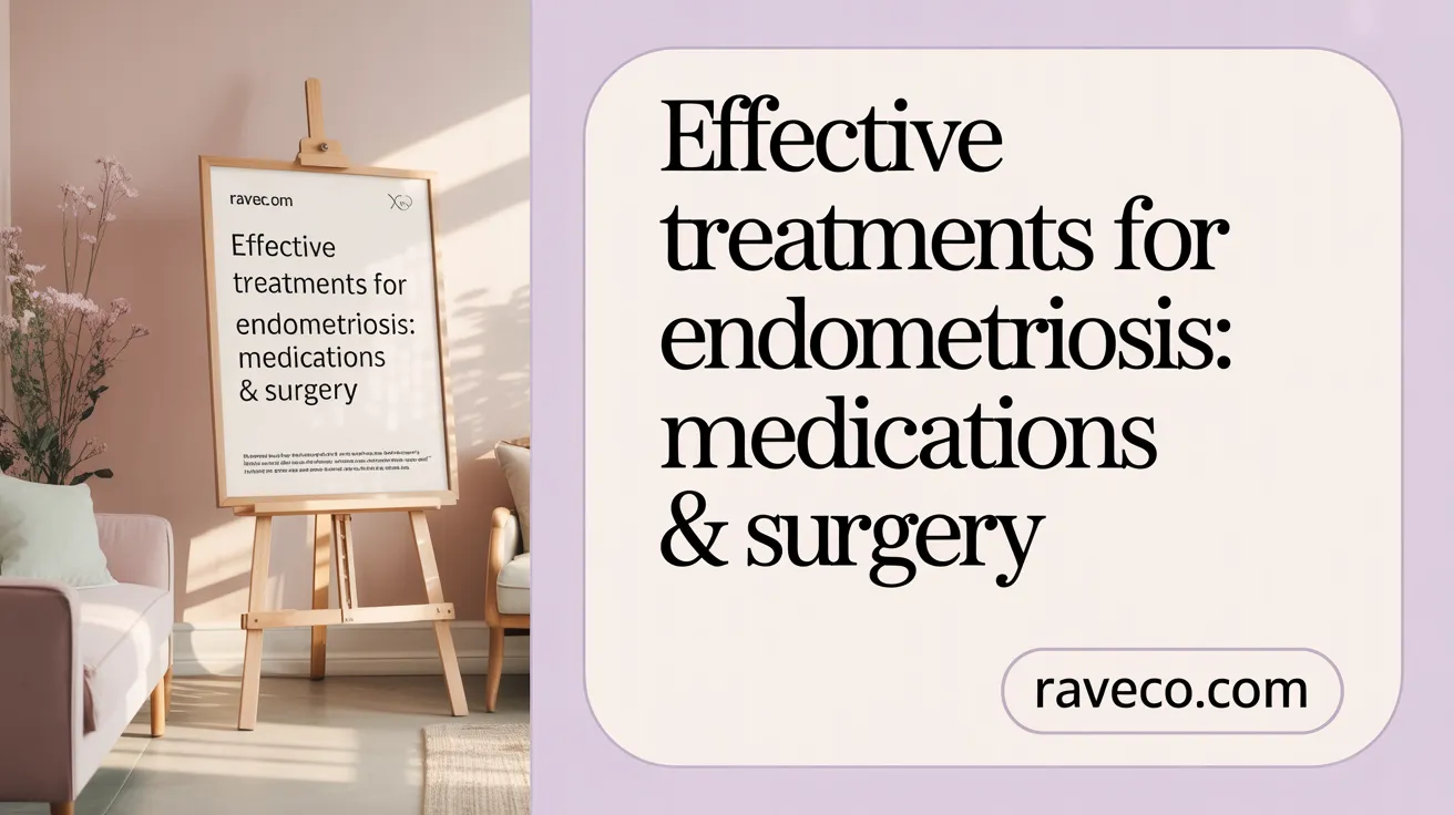 Effective Treatments for Endometriosis: Medications & Surgery