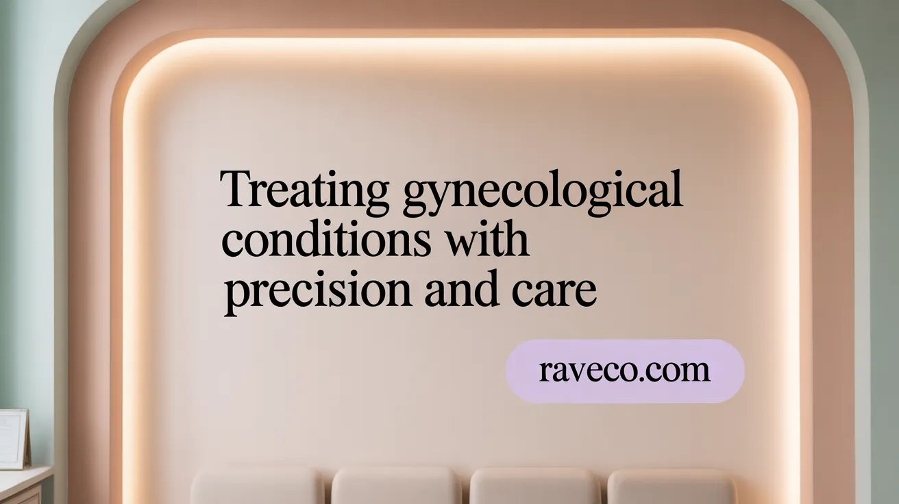 Treating Gynecological Conditions with Precision and Care