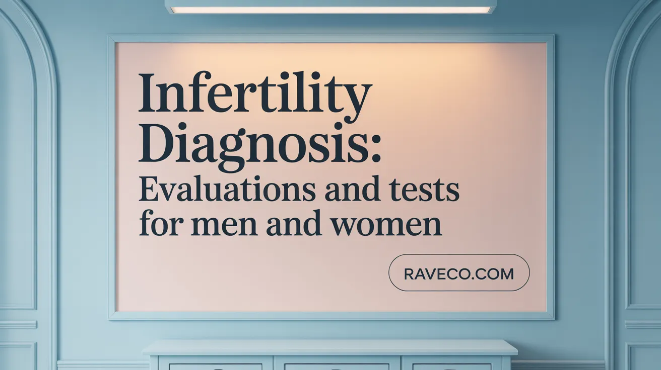 Infertility Diagnosis: Evaluations and Tests for Men and Women