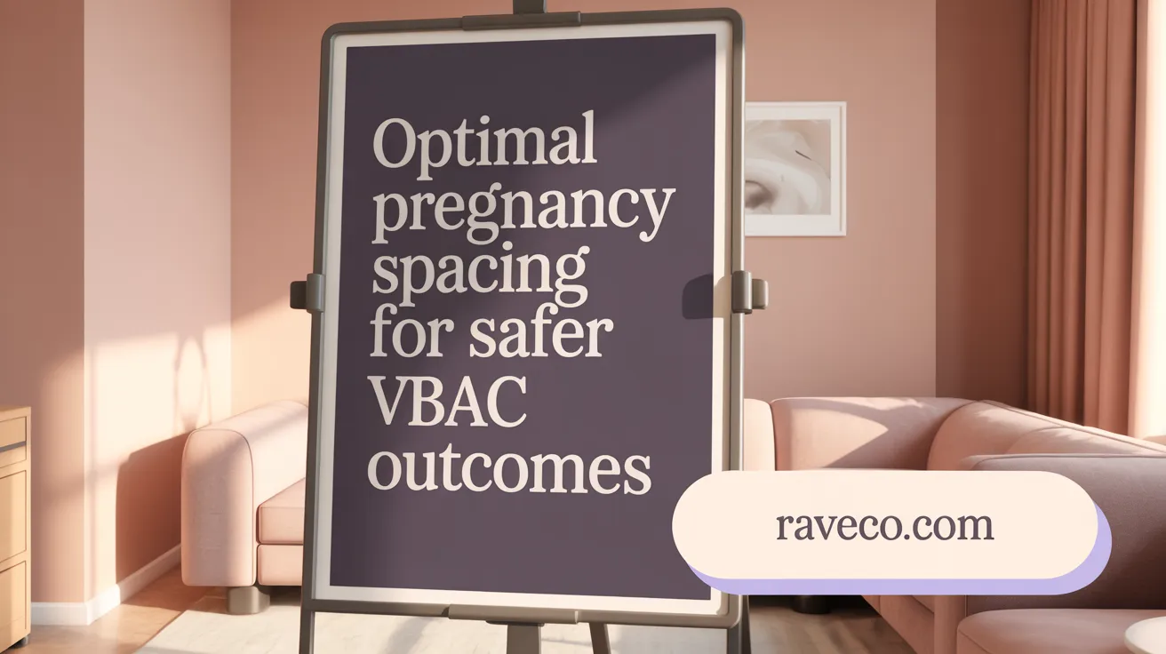 Optimal Pregnancy Spacing for Safer VBAC Outcomes
