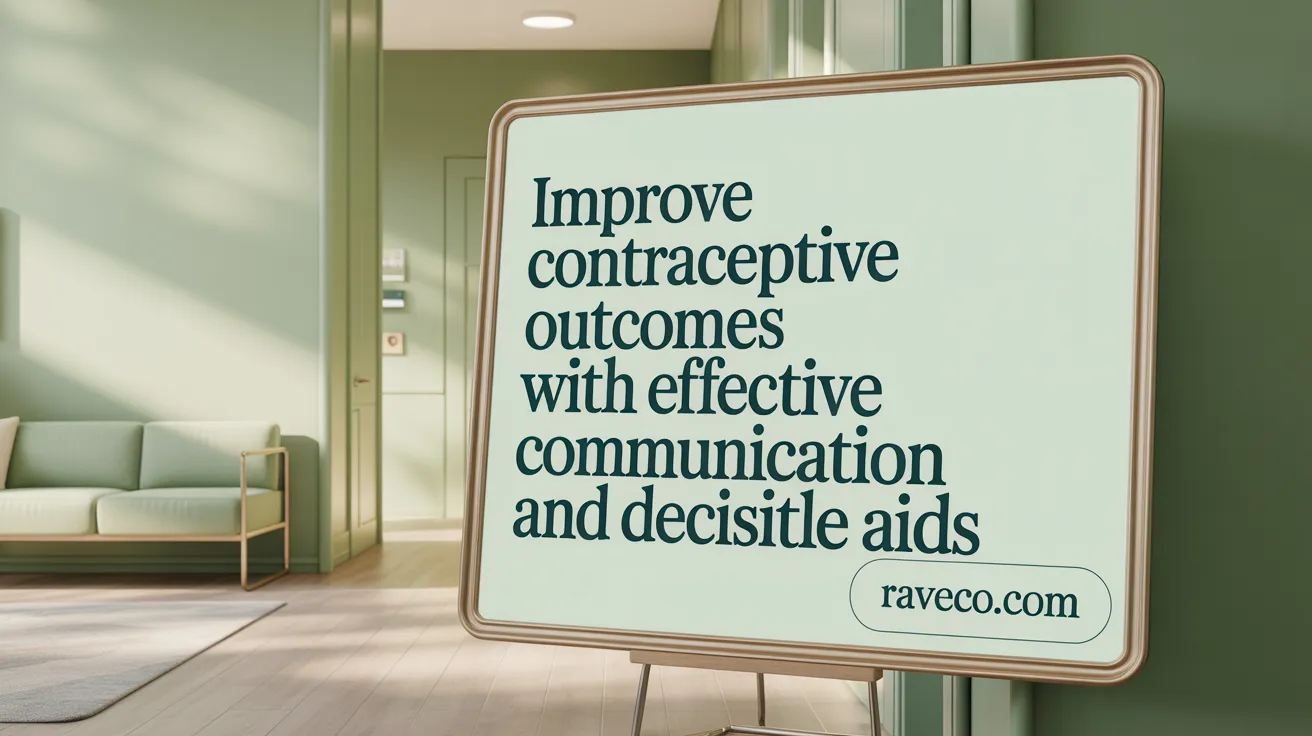 Improve Contraceptive Outcomes with Effective Communication and Decision Aids