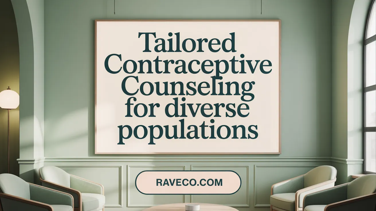 Tailored Contraceptive Counseling for Diverse Populations