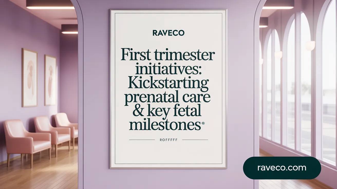 First Trimester Initiatives: Kickstarting Prenatal Care & Key Fetal Milestones